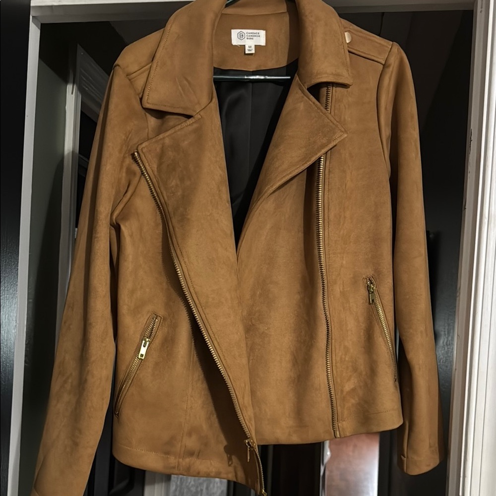 Tan Suede Women's Jacket